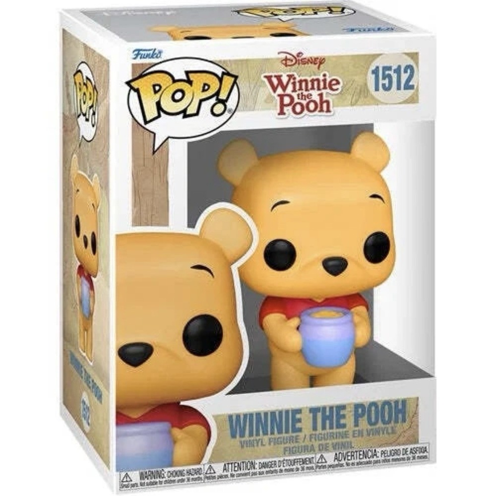 Funko Pop Disney Winnie the Pooh- Winnie Character (#1512) With Protector Case